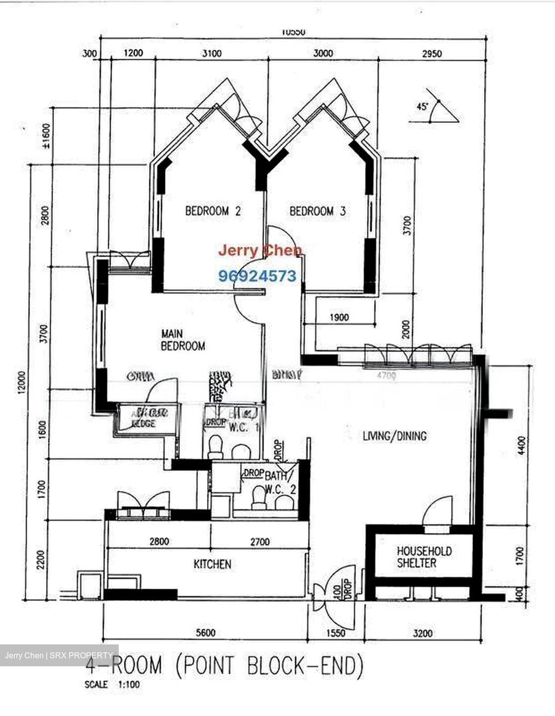 Blk 395 Goodview Gardens (Bukit Batok), HDB 4 Rooms #619288051